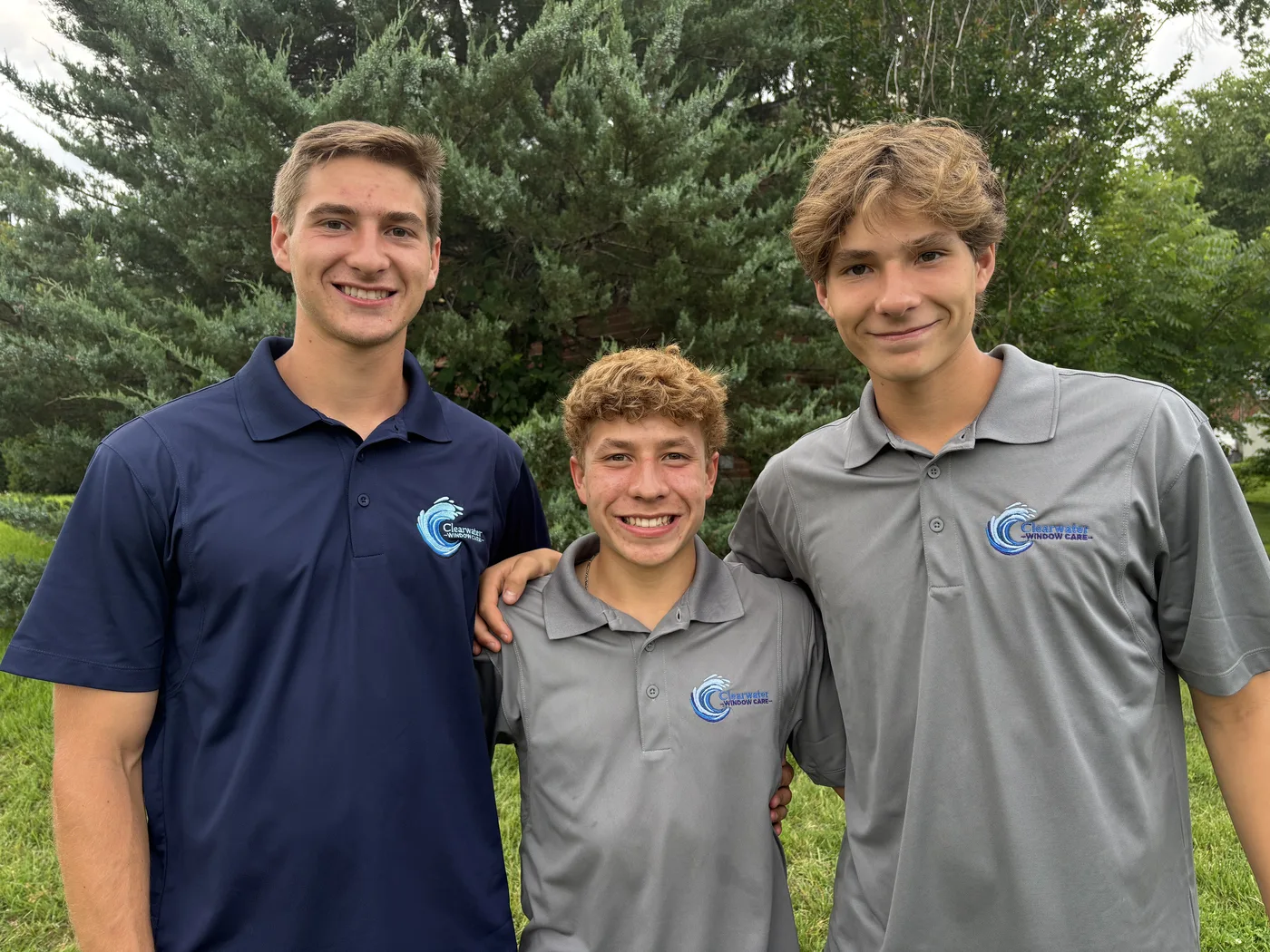 The three Clearwater Window Care brothers